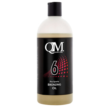 Qm sports care 6 bronzing oil fles 450ml
