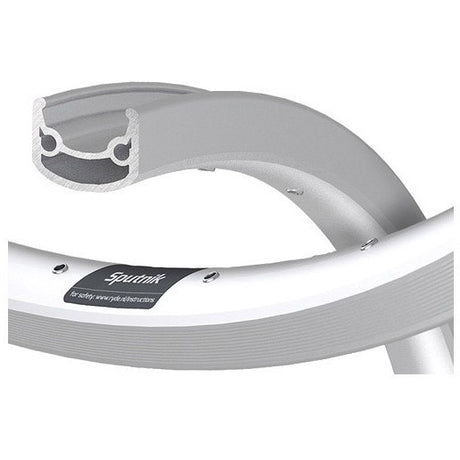 Bobike Ryde Felge Sputnik Reflection 28 622 36g 14g CNC Alu Silber