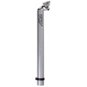 SEATPOST ATB RACE 80% Faser 20% Carbon 27,2 Silber