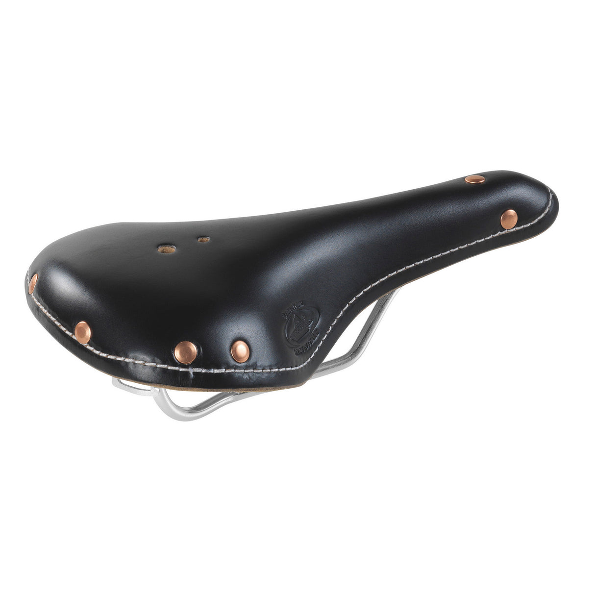 Selle Monte Grappa Monte Grappa Sattel alte Grenzen Sport Leder schwarz