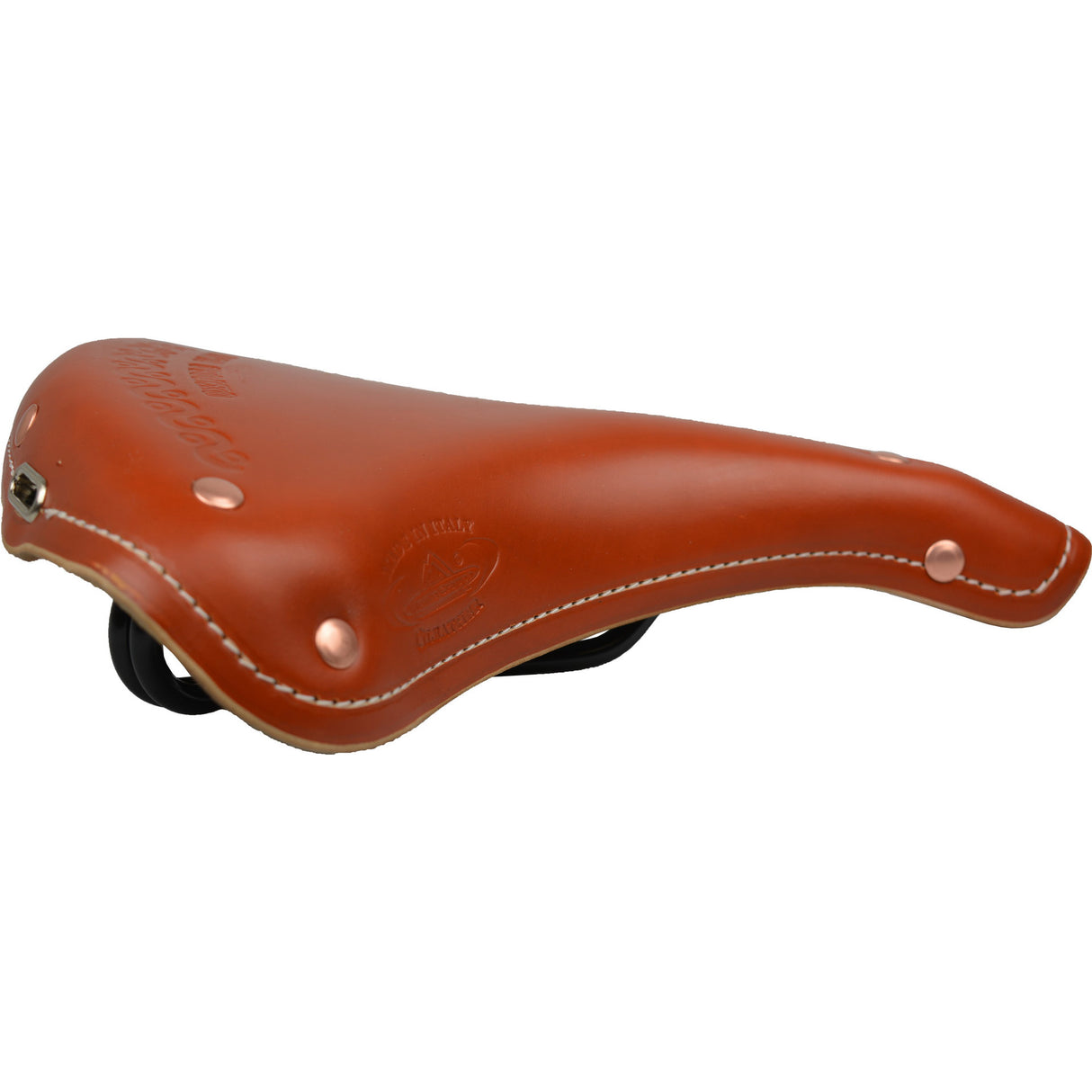 Selle Monte Grappa Monte Grappa Saddle Oxford Club Sport Leder Cognac