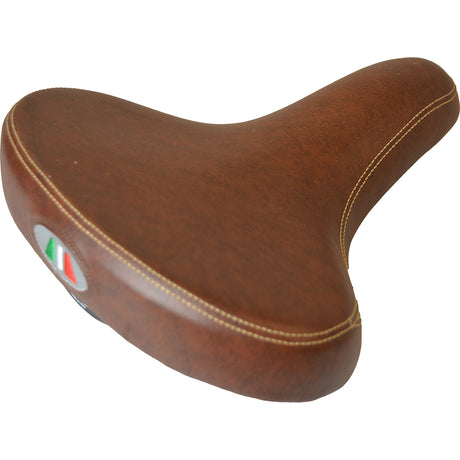 Monte Grappa Sattel Selva Mann braun mit Elastomer