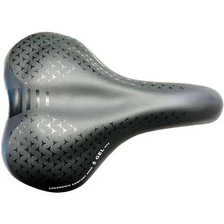 Monte Grappa Sattel Asola 6200 Gel Stahlschiene schwarz