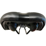 Selle Monte Grappa Monte Grappa Sattel ASOLA 6200 Gel Steel Rail Schwarz
