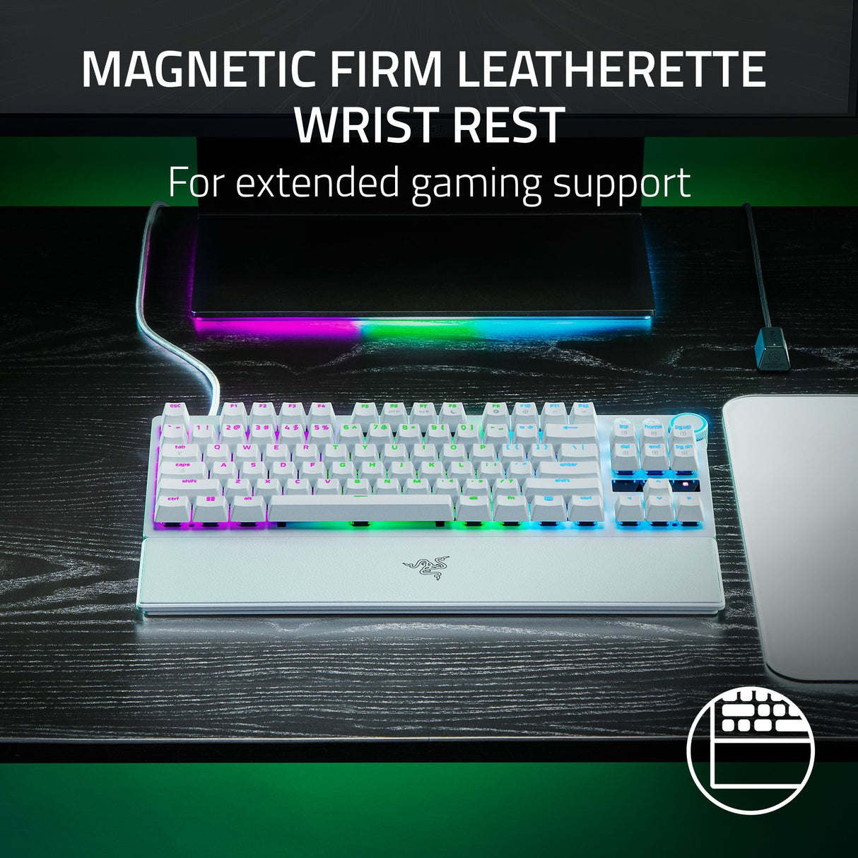 Razer Huntsman V3 TKL weiß