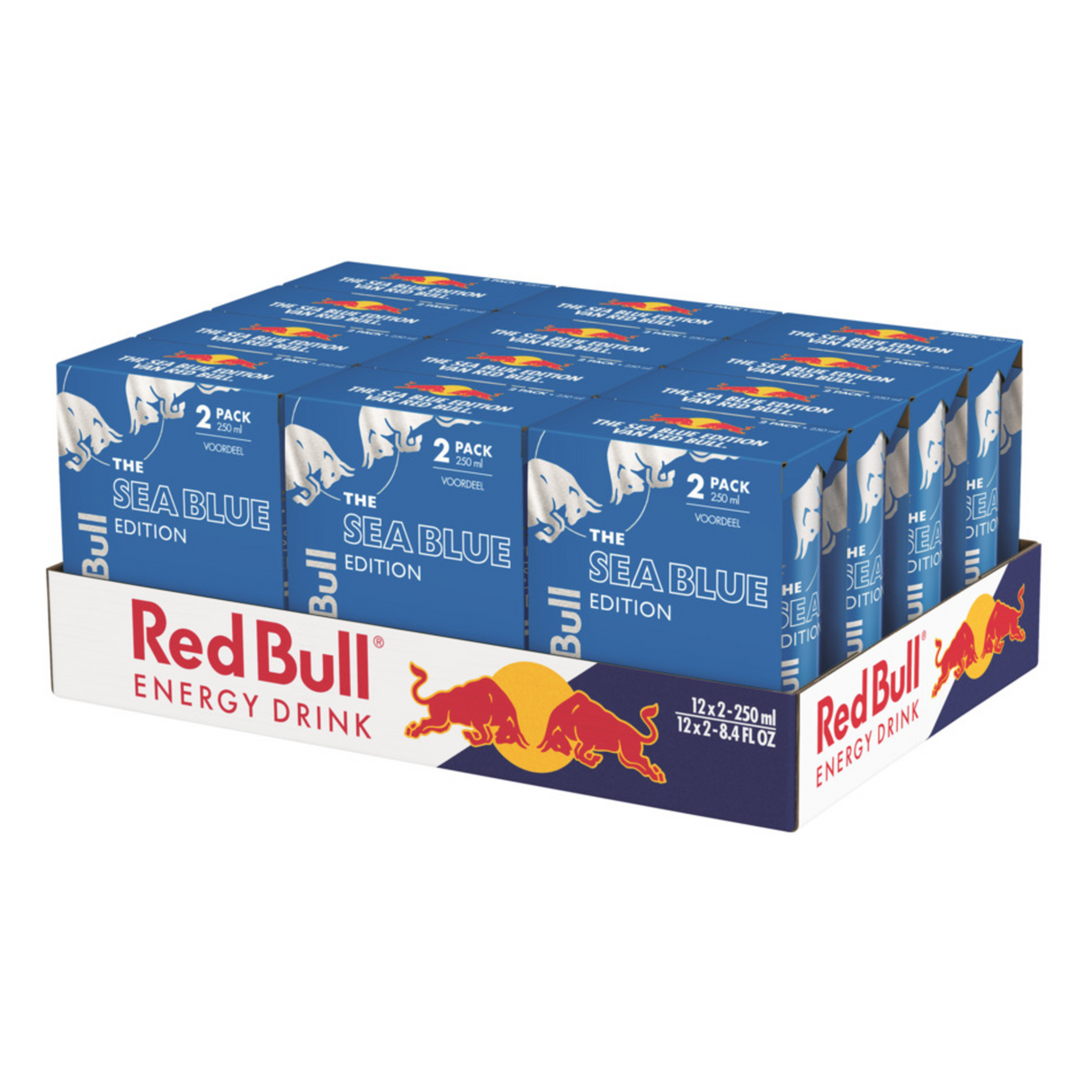 Red Bull Sea Blue Dose (24x 250ml) 2er-Pack