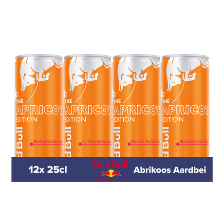 Red Bull Sommer-Aprikosen-Erdbeere (12x 25cl)