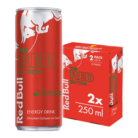 Red Bull The Red Edition Wassermelone Dose 250ml (12x 2er-Pack)