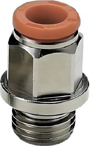 Metallbau-Steckkupplung gerade RL1 3 8 -8mm