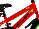 Volare Rocky Children's Bike Boys 14 Zoll rote zwei Handbremsen