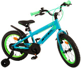 Volare Rocky Children's Bike Boys 16 Zoll grün zwei Handbremsen