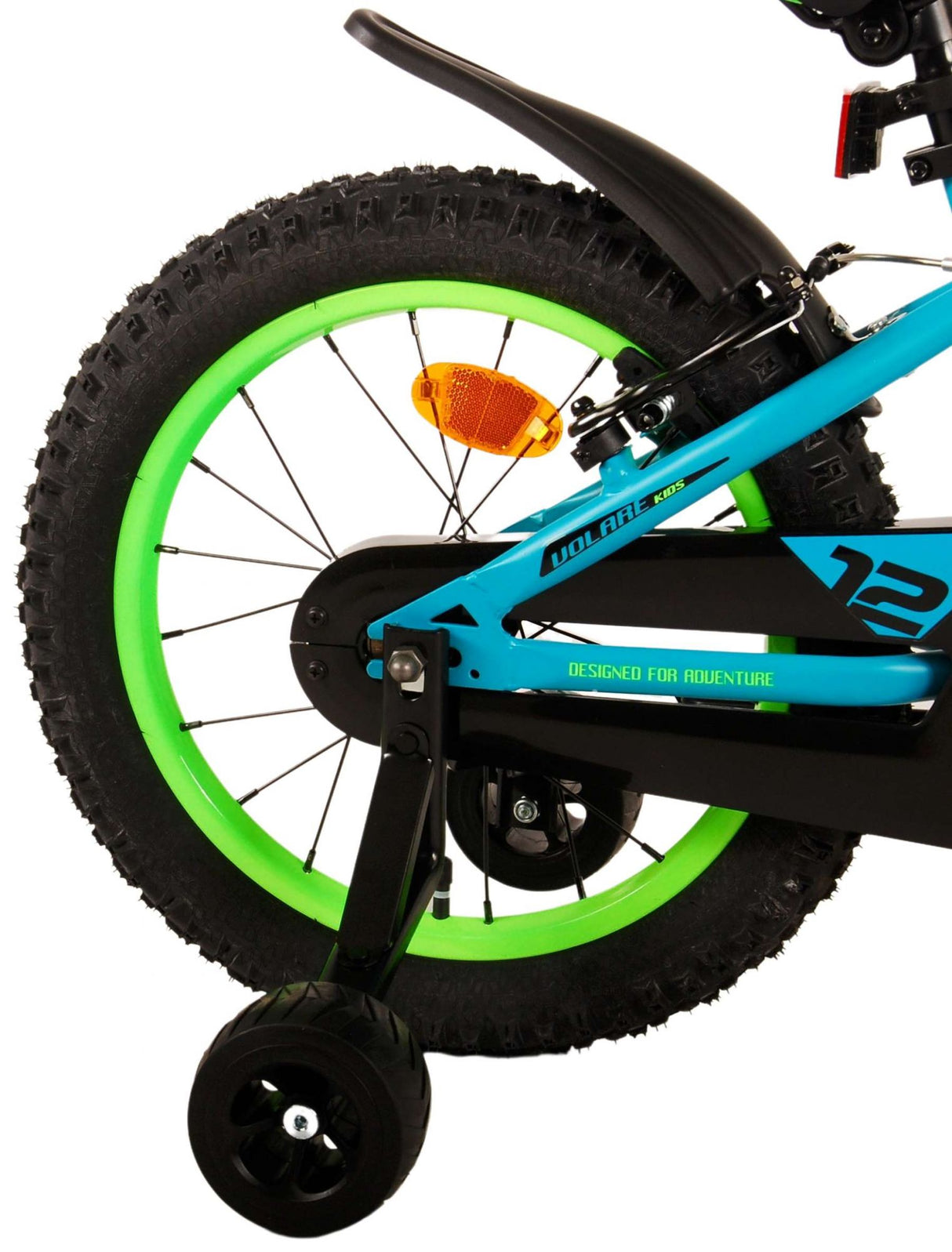Volare Rocky Children's Bike Boys 16 Zoll grün zwei Handbremsen