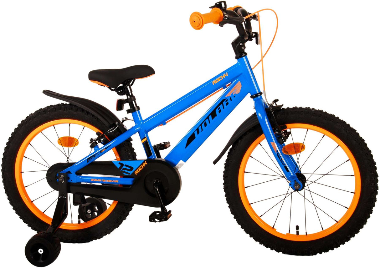 Volare Rocky Children's Bike Boys 18 Zoll blau zwei Handbremsen