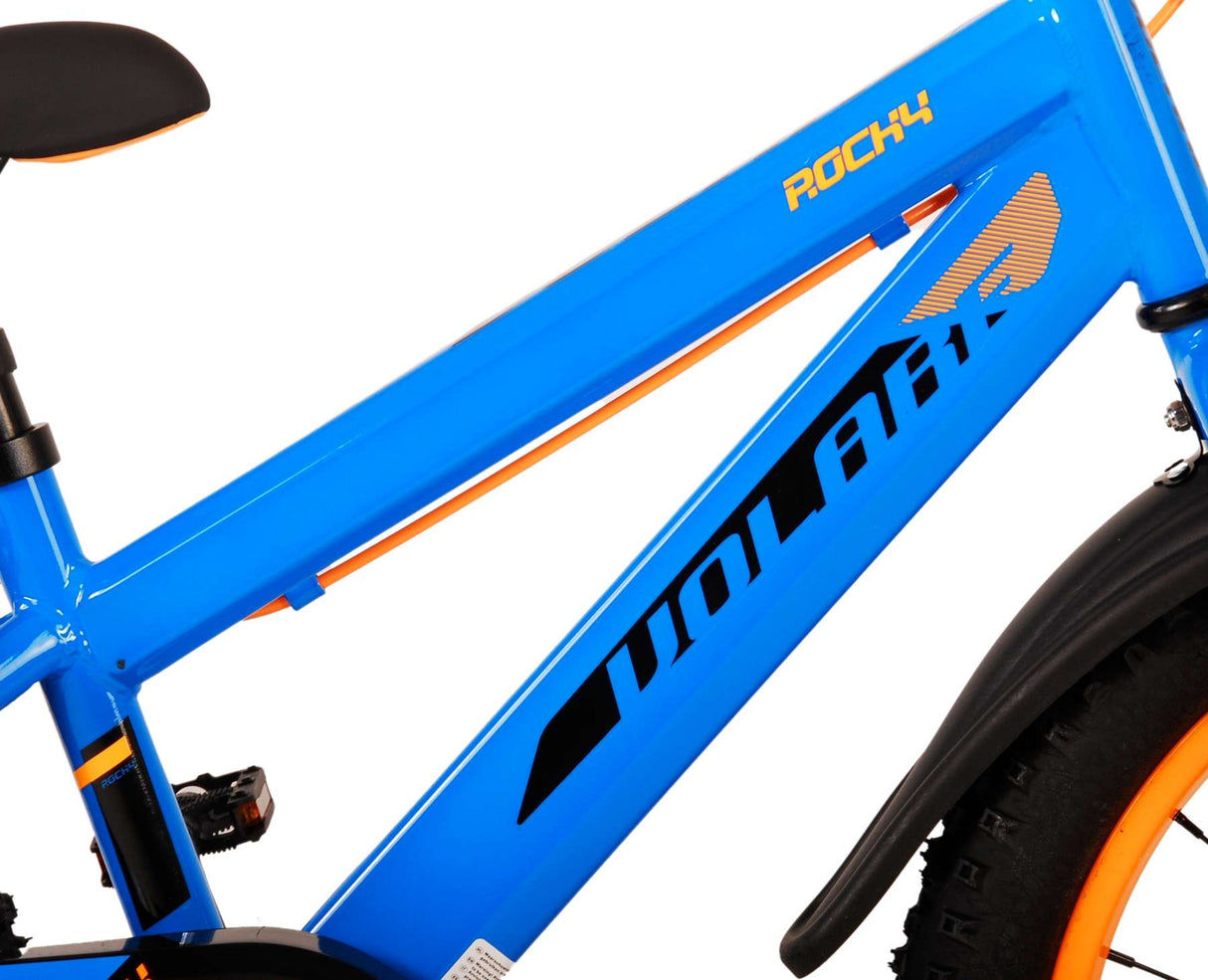 Volare Rocky Children's Bike Boys 18 Zoll blau zwei Handbremsen