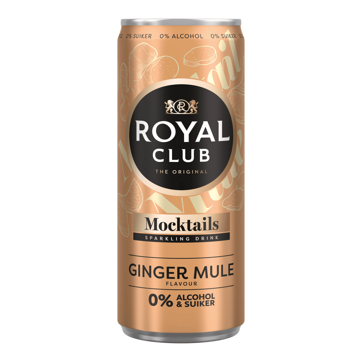 Royal Club Mocktails Ginger Mule 0% Dose (12x 25cl)