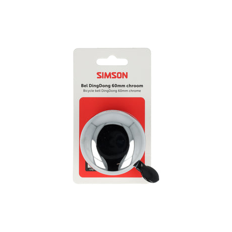 Rema Tip Top Niederlande b.v. Simson Klingel Dingdong Medium Chrom 60mm
