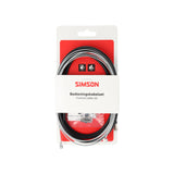 Simson remkabelset compleet universeel zwart