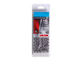 Simson Halskette Normale Anti -Rust - Fahrradkette 1 2x1 8 - 112 Links - Grau