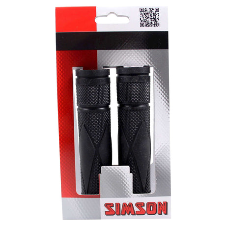 Simson verarbeitet Comfort Black - Optimal Comfort, guter Griff, geeignet für alle Fahrräder (92 mm)