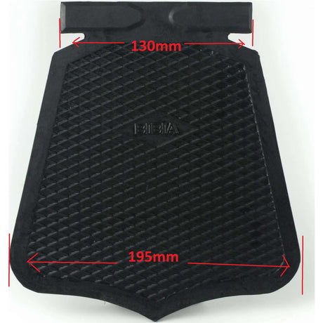 Splatlap Classic Ombuig 21 x 19 cm schwarz
