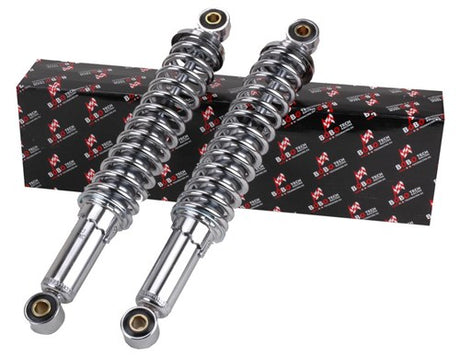 Bobotech Stoßdämpfer Set Tomos Maxi 300 mm Chrom