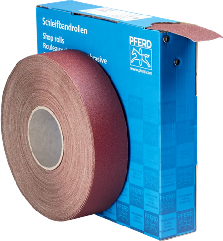 Pferd Schmirgelleinen 50mmx50m p120