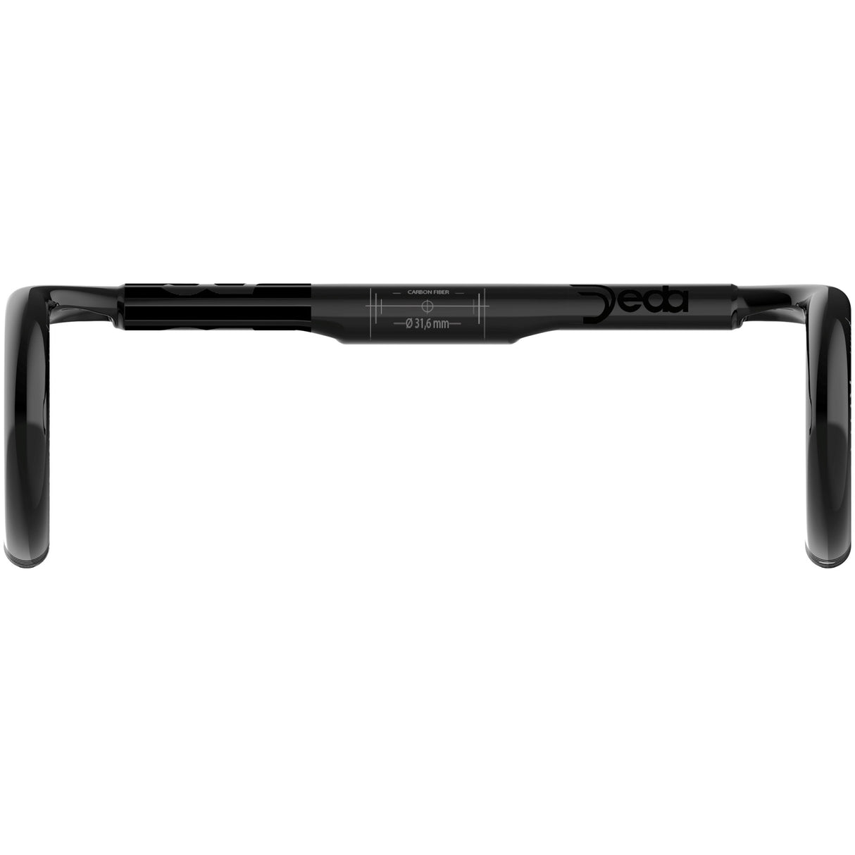 Dedacciai Deda Lenkung Biegung Superzero DCR Carbon POB 44 cm (B-B)
