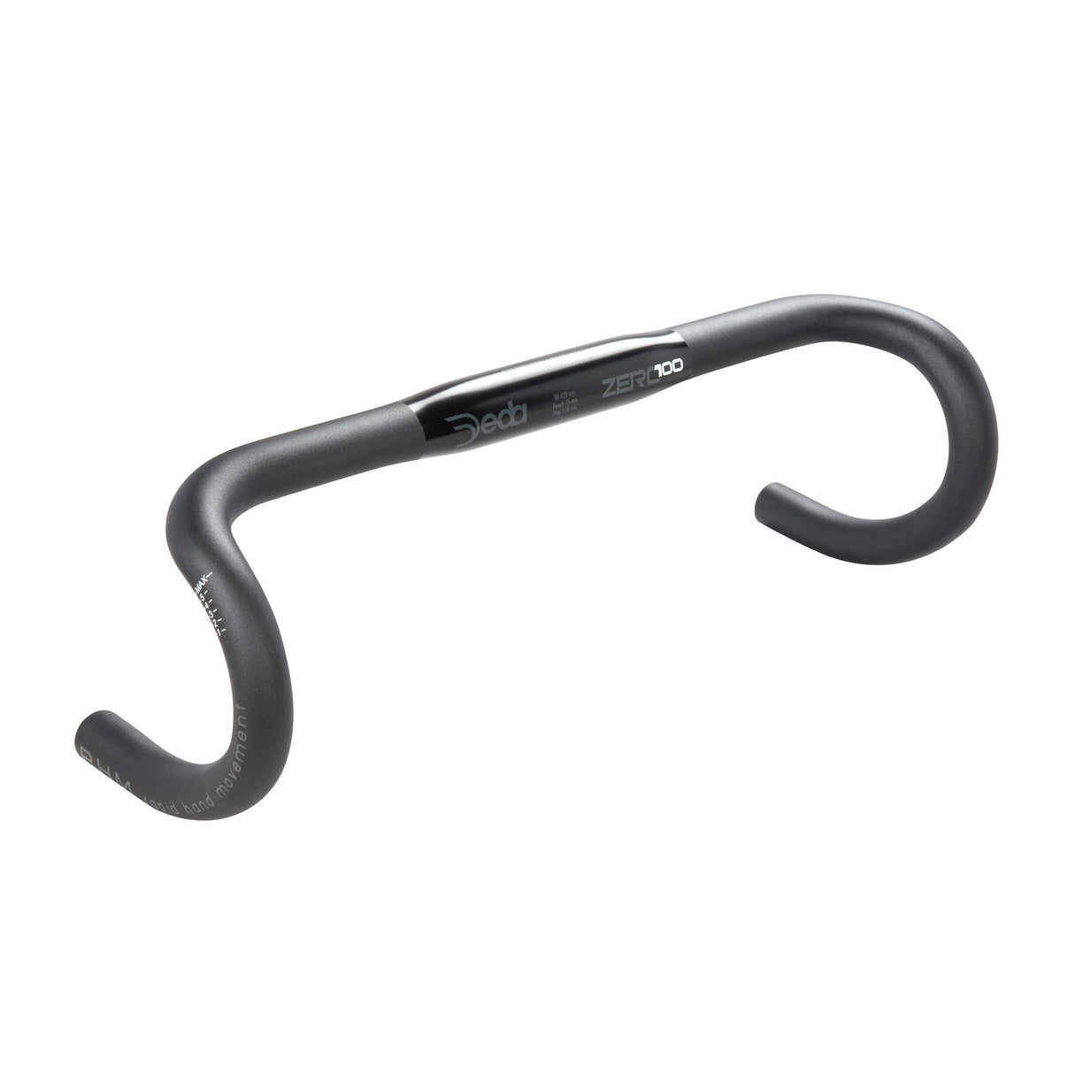Deda Lenkung Bend Zero100 RHM 46 cm Bob Aluminium