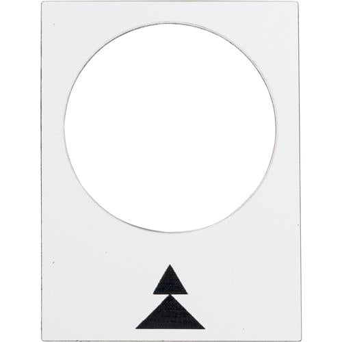 Harmony-Label schwarz 2xschwarzer Pfeil rechts | 10 Stück