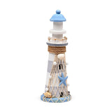 Strand-Souvenir – blauer Leuchtturm-Stern