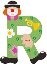 Sevi Buchstabe Clown r: 10 cm (81754)