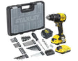 Stanley slagschroevendraaier v20 sfmcd716d2a 2x2ah + 100 acc