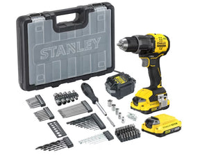 Stanley slagschroevendraaier v20 sfmcd716d2a 2x2ah + 100 acc