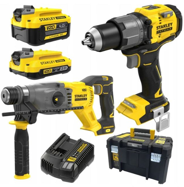 Stanley ingesteld v20 (sfmcd726, sfmch900) 1x4,0ah 1x2,0ah pro-stack bl