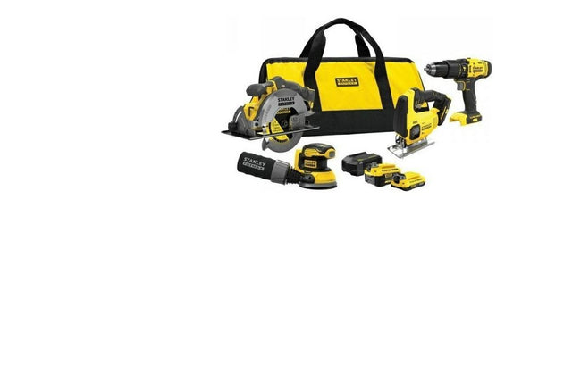 Stanley ingesteld v20 sfmck465d2t (sfmcd711 + sfmcs600) 2x2,0ah zak