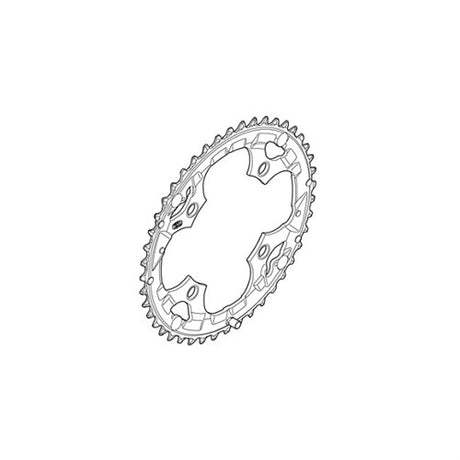 Shimano-Kette Top 44T Acera FC-M391 M430 Schwarz