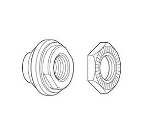 Shimano Deore FH-T610 Conus direkt hinter Y4C89050