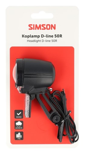 Simson koplamp aurora d-line 50r