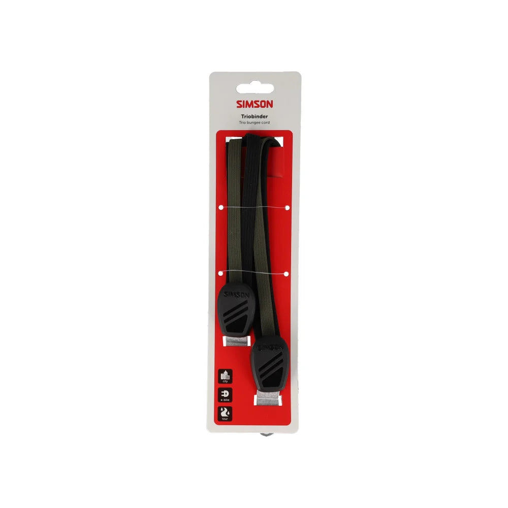 Simson triobinder 60cm zwart groen