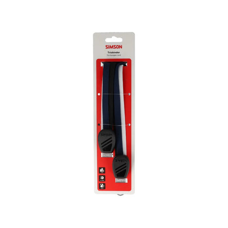 Simson triobinder 71cm zwart blauw wit