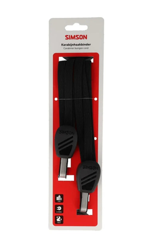 Simson s024312 Karabinerband 60cm schwarz