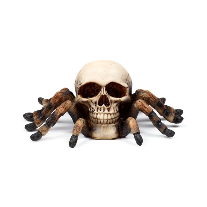 Totenkopf mit Spinnenbeinen