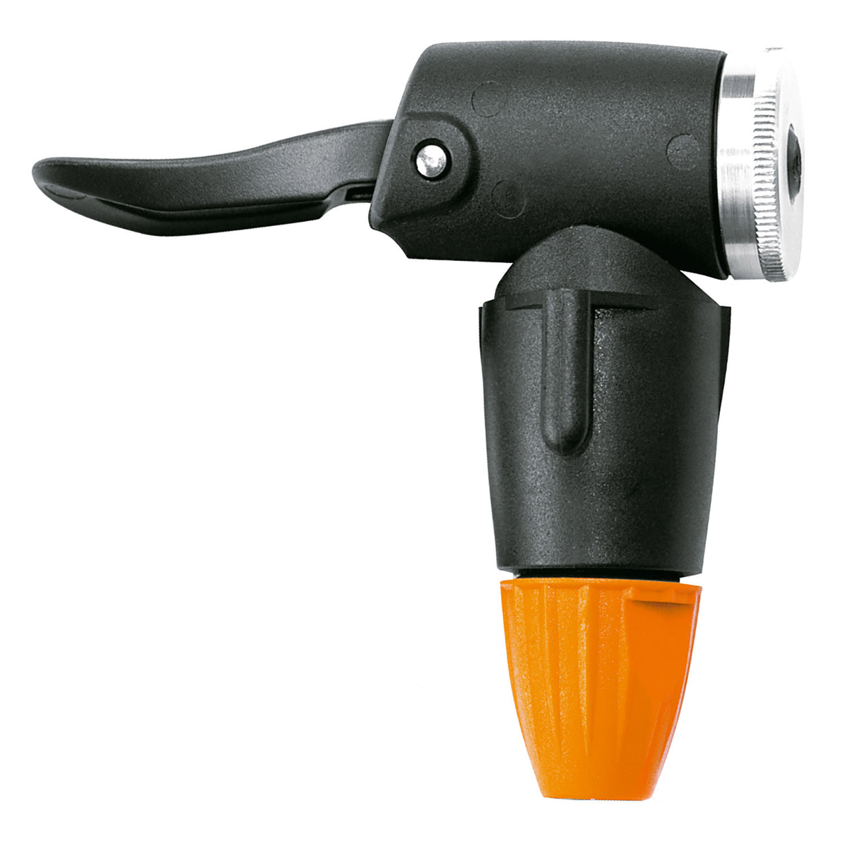SKS Bodenpumpe Rennompressor Multivalve 16BAR ZW Oranje
