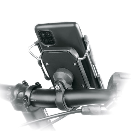 Sks Telefonhalter Smartgrab 360 Edelstahl Kunststoff schwarz