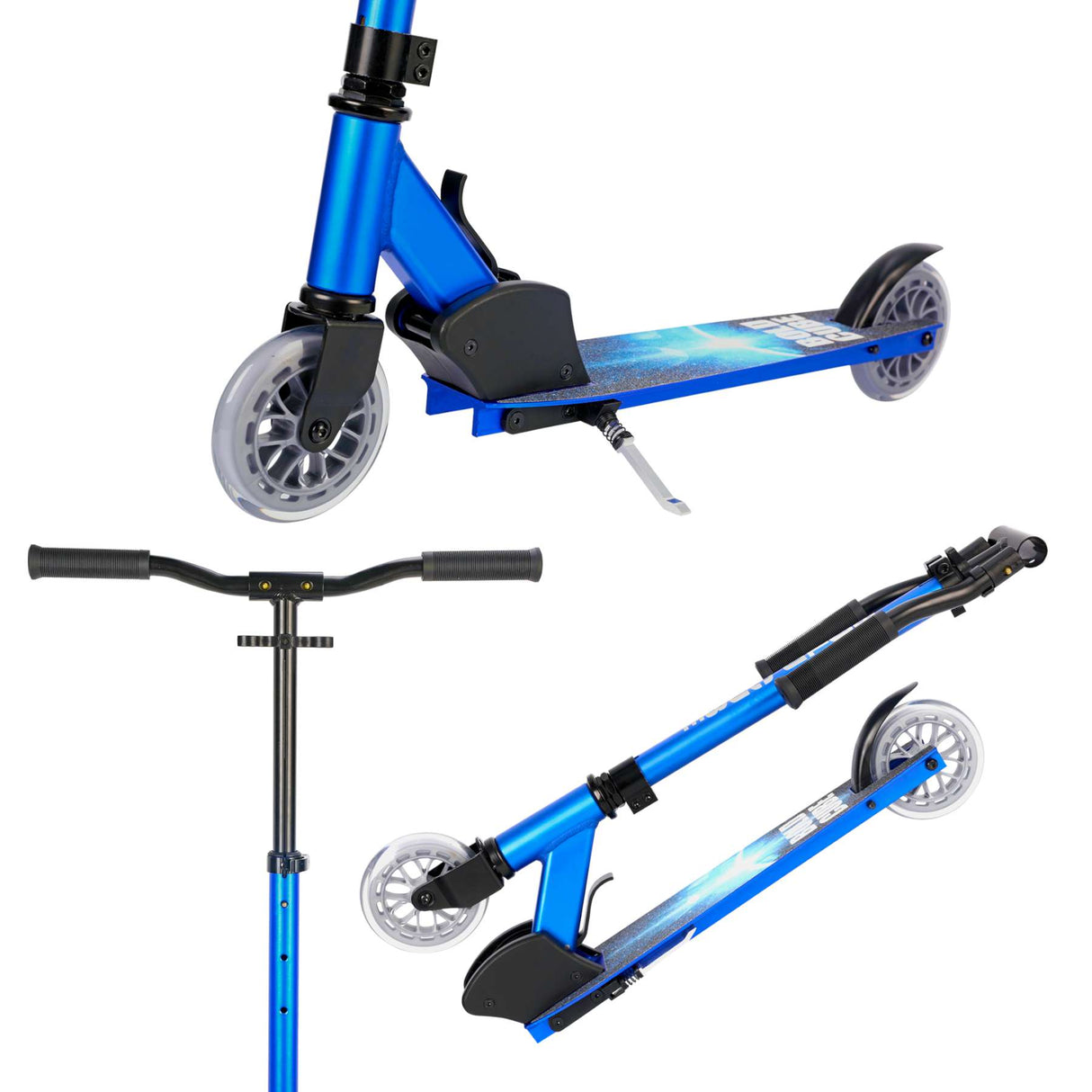 Boldcube Deluxe 2-Rad-Roller – Saphirblau