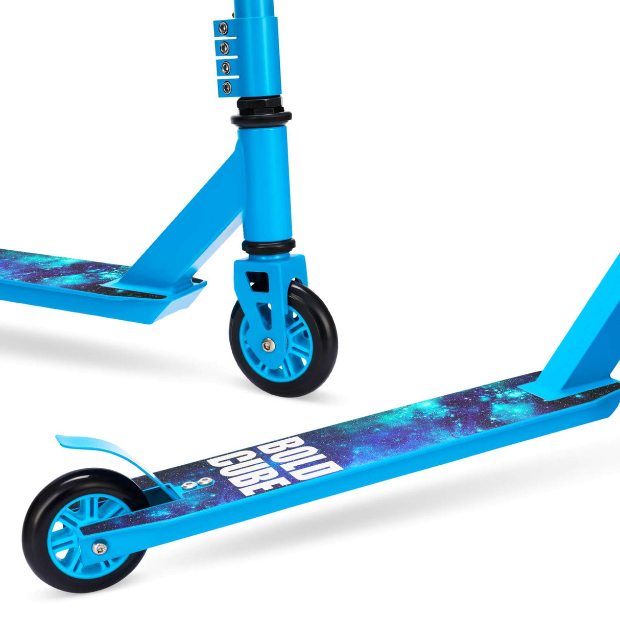 Boldcube Stunt-Scooter – Cyan