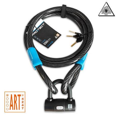 Pro-tect-Schlitzkabel 2-Eyes Cobalt 20mm 2,5m Art1* VBV