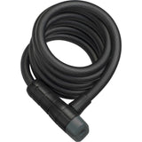 Abus Spiral Cable Lock 6512K 180 12 Bk SCMU - 180 cm - Schwarz