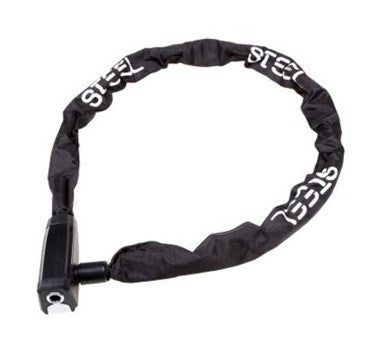 Black Chain Lock 110 cm Luxus -Cover -Kunst