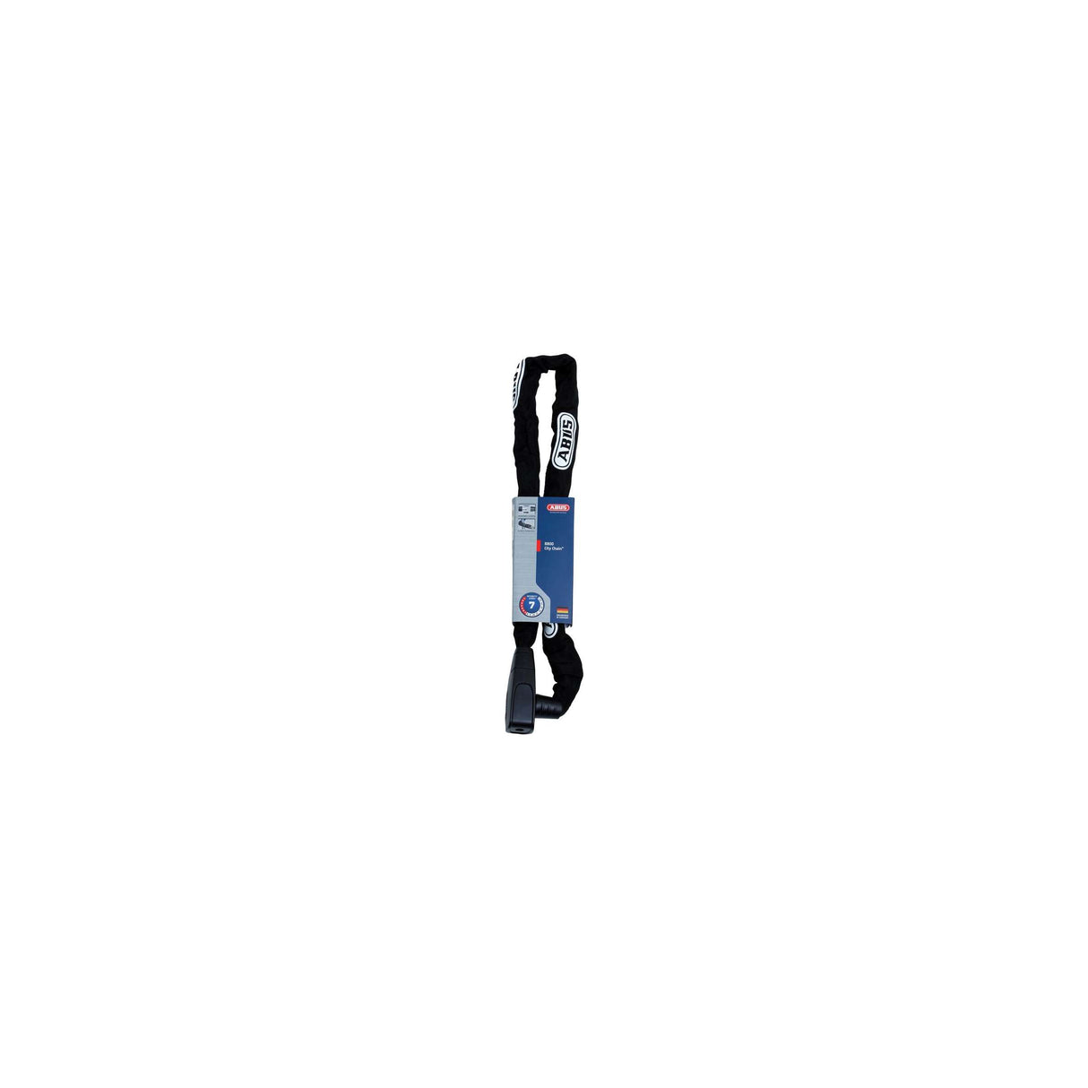 Abus Citychain 8800 95 2.0 Schwarz - Kettenschloss 95 cm